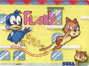 Flicky (64k Version, 315-5051, set 1) Arcade Game Cover